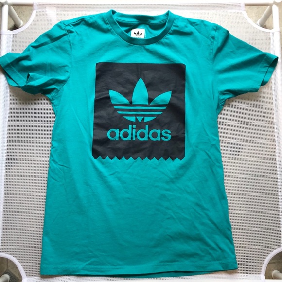 adidas Other - Adidas Logo Teal Shirt Small